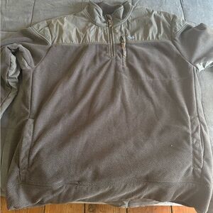 Southern Marsh Charcoal Men's Half-Zip Pullover